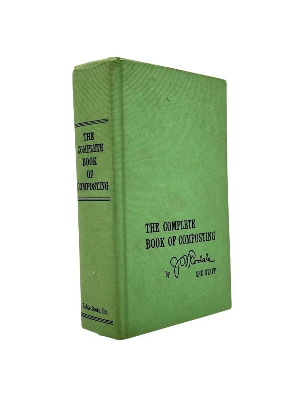 The Complete Book Of Composting Hardcover 1975 J.I. Rodale Books Gardening Guide